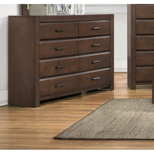 Red Barrel Studio® Mccarver 8 Drawer Dresser Wayfair